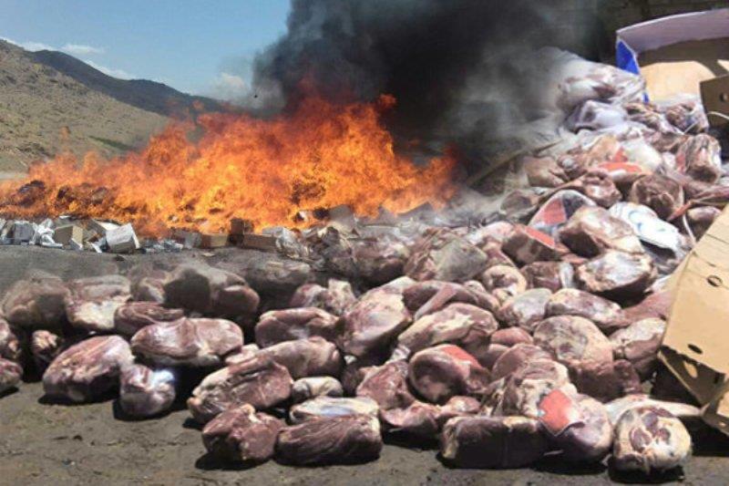 بیش از یک هزار کیلوگرم مواد غذایی فاسد در فسا معدوم شد
