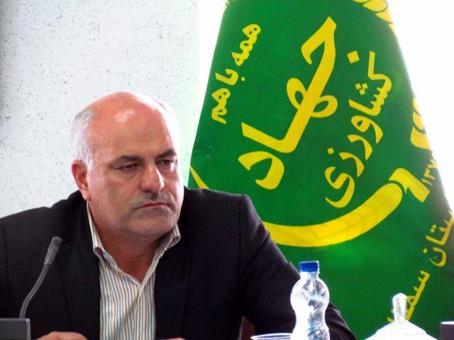 افتتاح 67 طرح کشاورزی در هفته دولت در سمنان