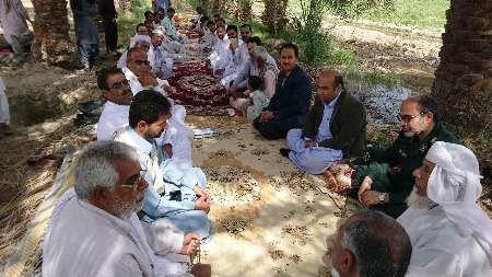 اجرای طرح بسیج همگام با کشاورز در ایرانشهر