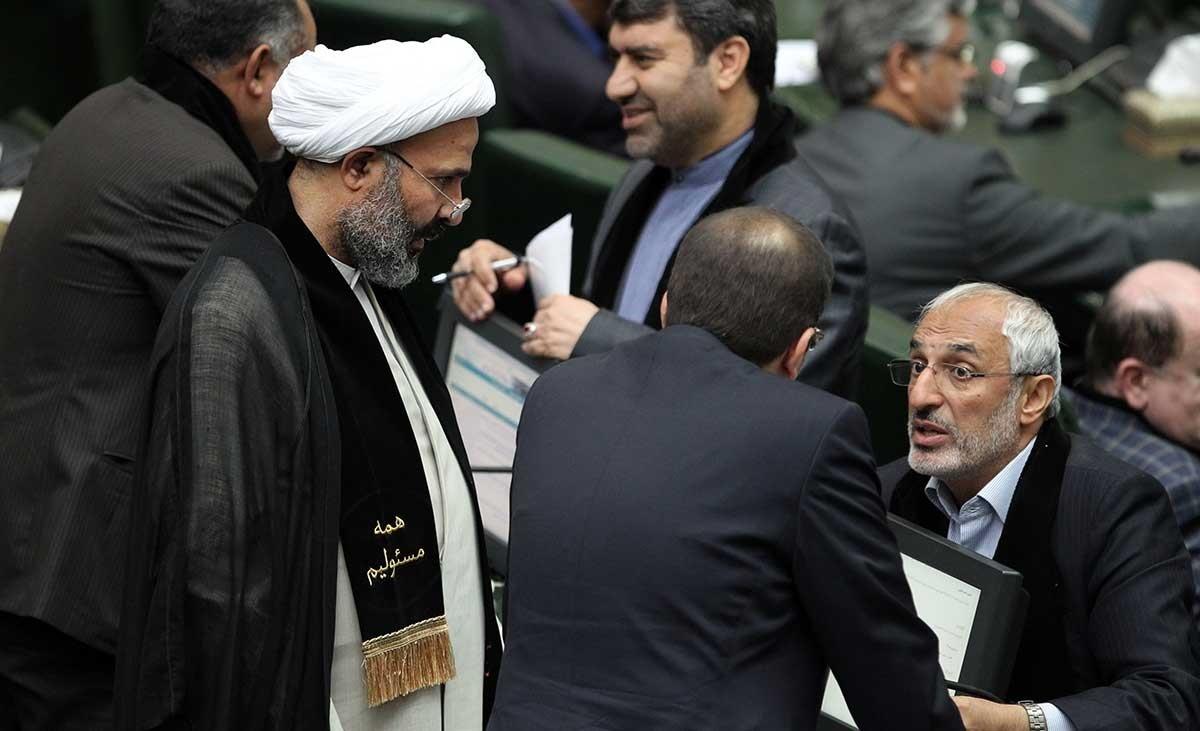 تصاویر | جلسه علنی مجلس | حضور پلیس در روزی که وزیر کارت زرد گرفت