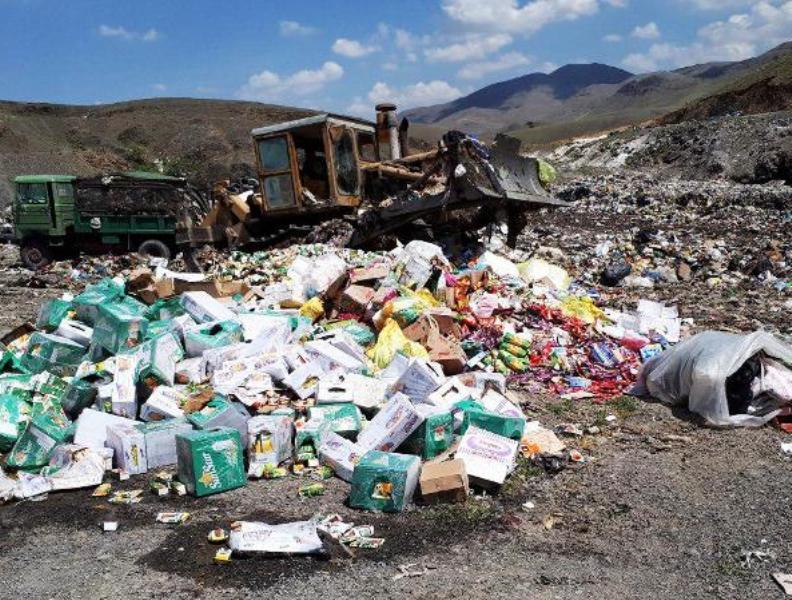 61 تُن مواد غذایی فاسد در کردستان ضبط و معدوم شد