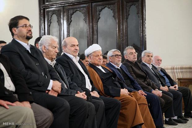 دیدار رئیس و اعضای خانه کشاورز با رئیس مجمع تشخیص مصلحت نظام