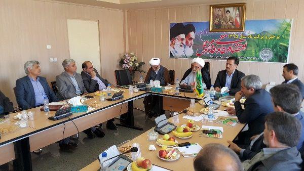 توصیف توانمندی های کشاورزی استان اردبیل در جایگاه ملی برای نماینده ولی فقیه در جهاد کشاورزی