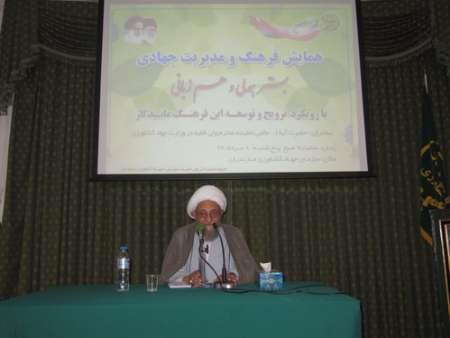 جهاد  کشاورزی فرهنگ جهادی را در تمام ابعاد پیاده کرده است