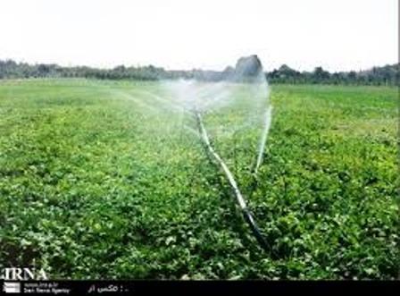 هفت طرح کشاورزی در هفته دولت در نهاوند بهره برداری شد