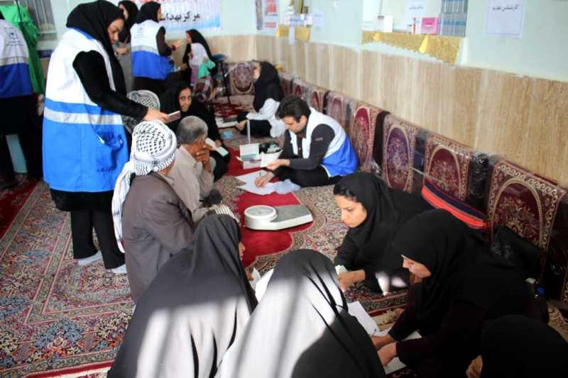 گروه جهادی خرمشهر بیماران روستای پل نو را رایگان پذیرش کرد