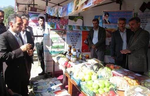 برگزاری نمایشگاه توانمندی‌های روستایی و عشایری در شهرستان کلیبر