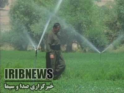 تجهیز بیش از 5 هزار هکتار از اراضی کشاورزی مهاباد به سیستم آبیاری نوین