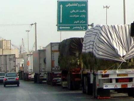 صادرات بیش از 76 هزار تن محصولات کشاورزی از مرز آستارا
