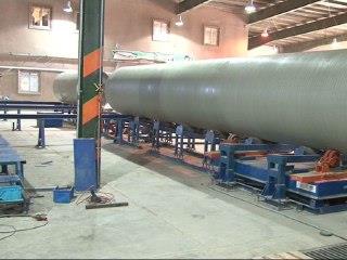 بهره برداری از خط دوم لوله های جی آر پی در نیمروز + فیلم