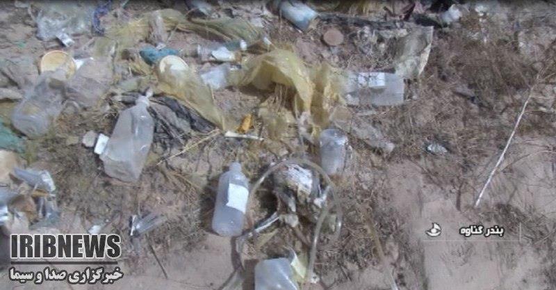 جمع آوری زباله های عفونی و غیره عفونی در گناوه