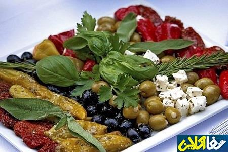 با رژیم غذایی مدیترانه ای از عوارض چاقی بکاهید