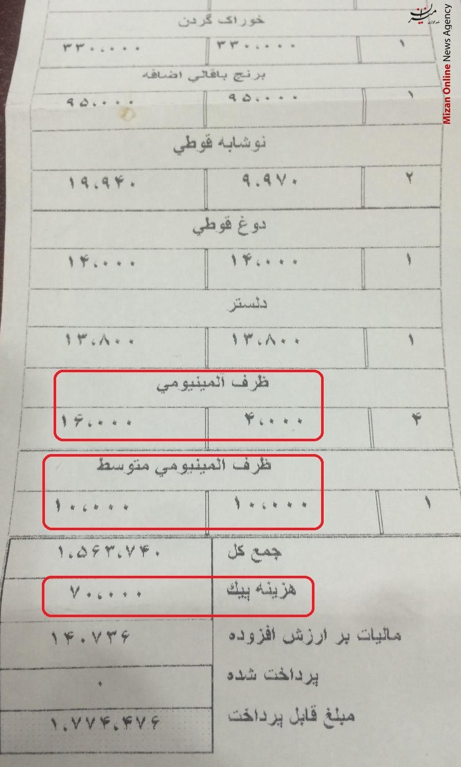 خلاقیت رستورانها برای دریافت پول اضافه