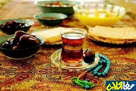 تامین آب بدن در وعده سحری