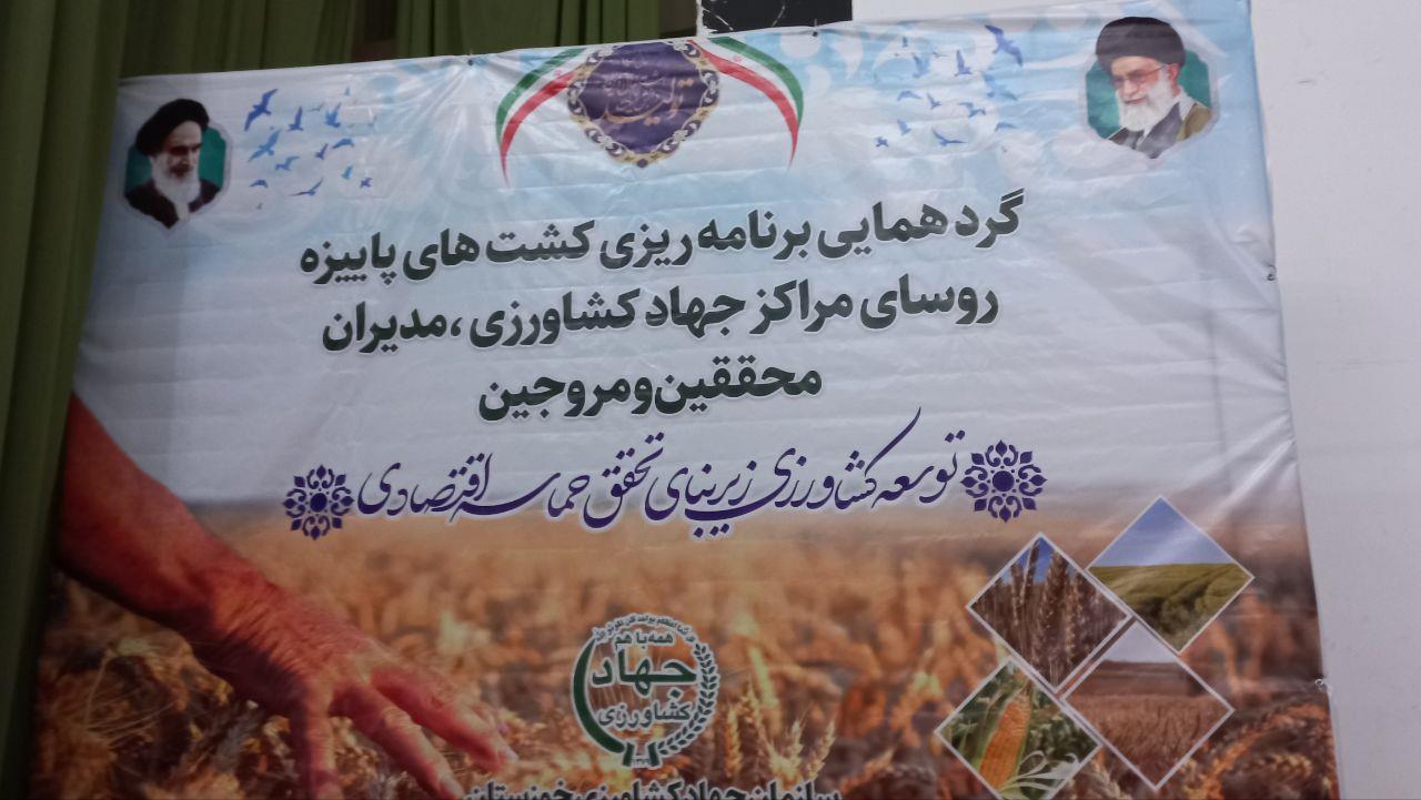 برنامه ریزی برای کشت های پاییزه در خوزستان +عکس