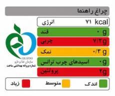 درج چراغ راهنما روی موادغذایی اجباری می‌شود