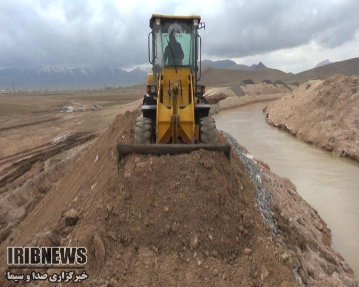 اصلاح کانال انتقال آب تغذیه مصنوعی فرادنبه + فیلم