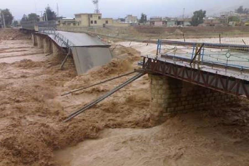 سیل جاده 40 روستای دیشموک را قطع کرد