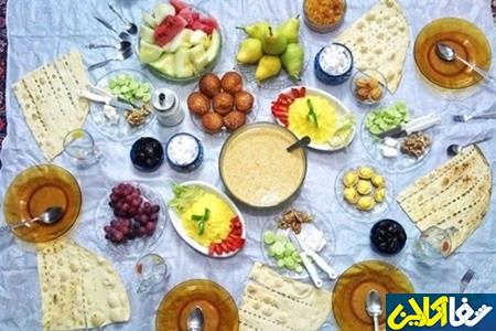 توصیه‌های تغذیه ای برای وعده سحری