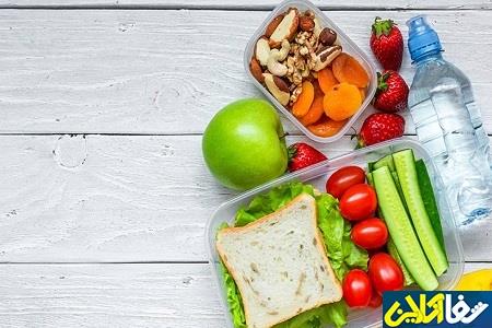 بهترین تغذیه برای زنگ تفریح